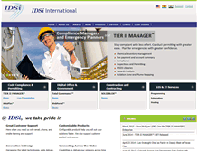 Tablet Screenshot of idsiinternational.com